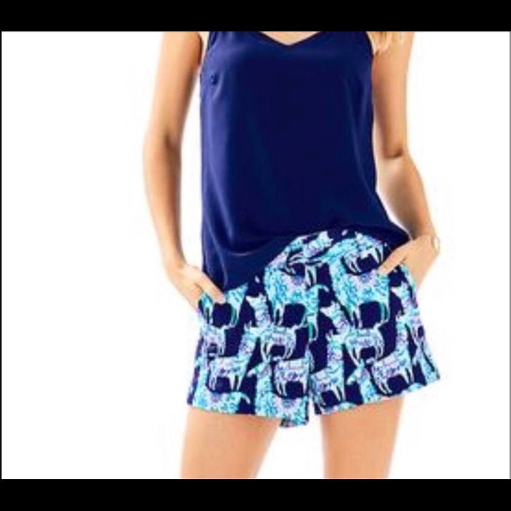 Alpaca my bags Callahan Lilly Pulitzer shorts